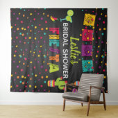 Tenture Décor de fond pour une fête prénuptiale Fiesta (En situation (horizontale))