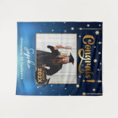 Tenture Décor de la fête de graduation 2025 sur mesure (Devant (Horizontal))