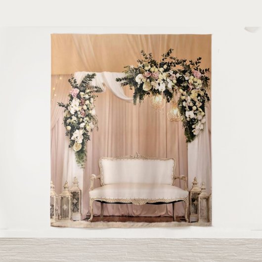 Tenture Décor de mariage (Devant)