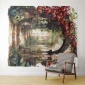Tenture Décor de mariage à voûte romantique (En situation (horizontale))