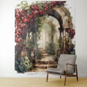 Tenture Décor de mariage à voûte romantique (En situation)