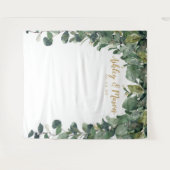 Tenture Décor de mariage - Eucalyptus - Photomaton (Devant (Horizontal))