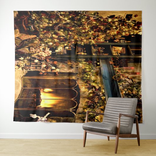 Tenture Décor de Noël (En situation (horizontale))