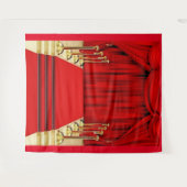 Tenture Décor de tapis rouge (Devant (Horizontal))