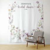 Tenture Décor de toile de fond pour la douche de mariée de (En situation)