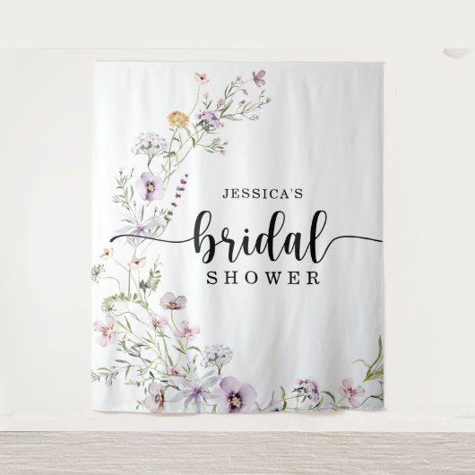 Tenture Décor de toile de fond pour la douche de mariée de (Devant)