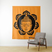 Tenture Décor d'intérieur bouddhiste (En situation)