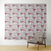 Tenture Décor du Nouvel An, Noël (En situation (horizontale))