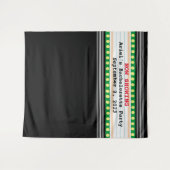 Tenture Décor Mariage du marquis pour la fête de Bachelore (Devant (Horizontal))