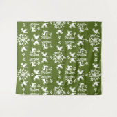 Tenture Décor mexicain Otomi (Devant (Horizontal))