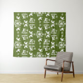 Tenture Décor mexicain Otomi (En situation (horizontale))