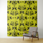 Tenture Décor mexicain Otomi (En situation)