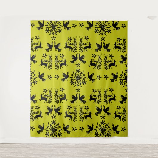 Tenture Décor mexicain Otomi (Devant)
