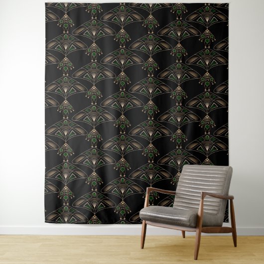 Tenture Décor moderne Abstrait bijoux art déco (En situation)