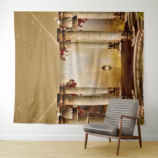 Tenture Décor romantique (En situation (horizontale))