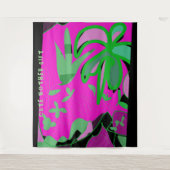 Tenture DECOR_Room_CUTE MÈRE GIFT_PINK_RMDESIGNFLO55 (Devant)