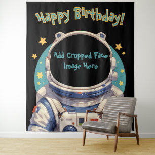 Tenture Décoration de fête d'anniversaire joyeux pour enfa