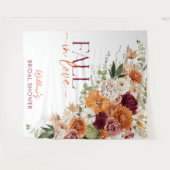 Tenture Décoration de fête prénuptiale automnale Boho Harv (Devant (Horizontal))