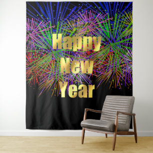 Tenture Décoration de fond pour la fête du Nouvel An
