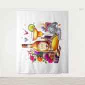 Tenture Décoration de mariage Bright Fiesta Floral Taco & (Devant)