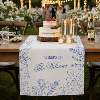 Tenture Décoration de table de mariage sur mesure en chino