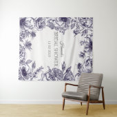 Tenture Décoration de toile de fond pour enterrement de vi (En situation (horizontale))