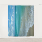 Tenture Décoration murale de paysage scénique de plage et  (Devant)