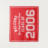 Tenture Décoration pour les 20 ans de la promotion 2006 (Devant)