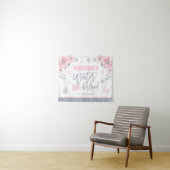 Tenture Décorations d'anniversaire 1 an Hiver ONEderland R (En situation (horizontale))