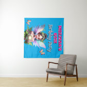 Tenture Décorations de fête d'anniversaire sur le thème de (En situation (horizontale))