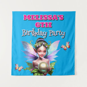 Tenture Décorations de fête sur le thème de la fée pour l'