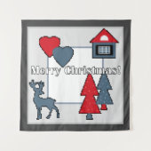 Tenture Décorations de Noël (Devant)