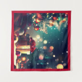 Tenture Décorations de Noël 6 (Devant (Horizontal))