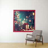 Tenture Décorations de Noël 6 (En situation)