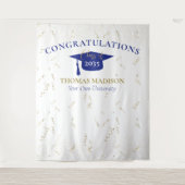 Tenture Décorations de remise de diplômes modernes Faux St (Devant)