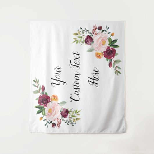 Tenture Décorations Mariages d'automne avec décor mariage  (Devant)