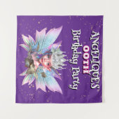 Tenture Décorations violettes de princesse fée pour l'anni (Devant (Horizontal))