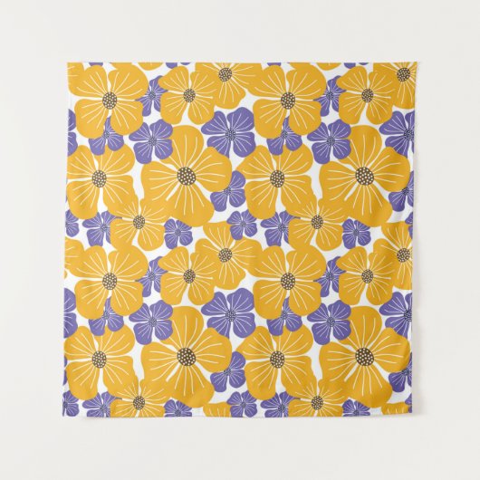 Tenture Decorative beautiful abstract modern style floral (Devant)
