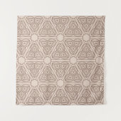 Tenture decorative geometric seamless pattern. illustratio (Devant)