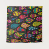 Tenture Decorative patterned drops seamless background. Br (Devant (Horizontal))