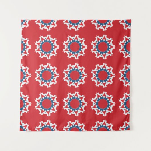 Tenture Decorative seamless pattern. Abstract texture desi (Devant (Horizontal))