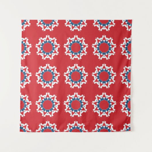 Tenture Decorative seamless pattern. Abstract texture desi (Devant)