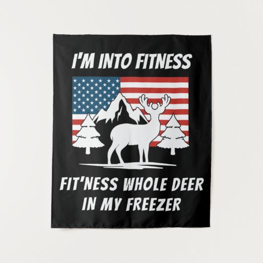 Tenture Deer In My Freezer - Deer Hunter Deer Hunter Deer (Devant)