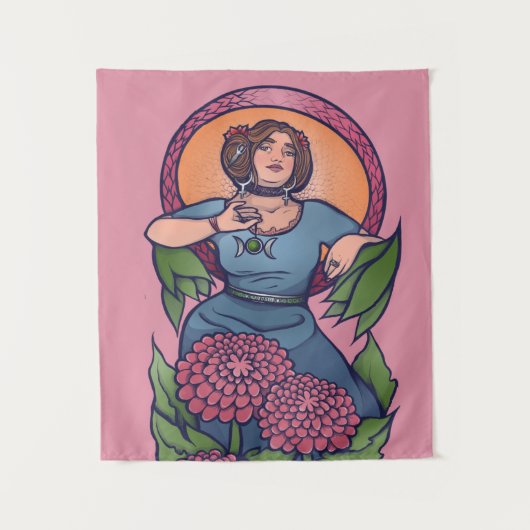 Tenture Déesse (Devant)