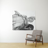 Tenture Déesse Athéna de la Sagesse #3 #wall #art  (En situation (horizontale))