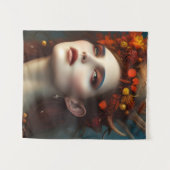 Tenture Déesse de l'Art numérique Imaginaire de la récolte (Devant (Horizontal))