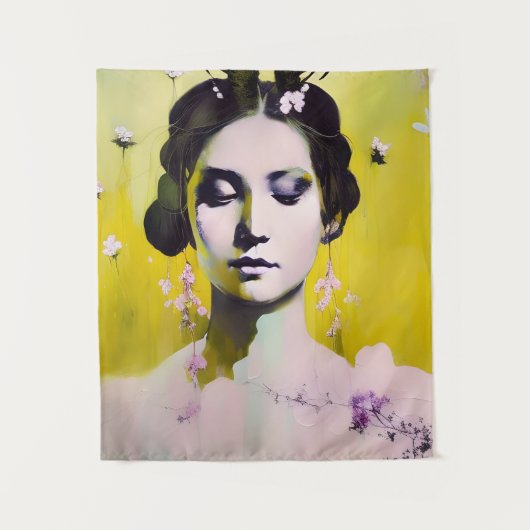 Tenture Déesse du printemps (Devant)