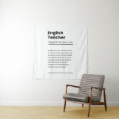 Tenture Définition de l'enseignant anglais Imprimer Appréc (En situation)