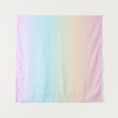 Tenture dégradé de couleur pastel (Devant (Horizontal))