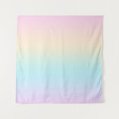Tenture dégradé de couleur pastel (Devant)